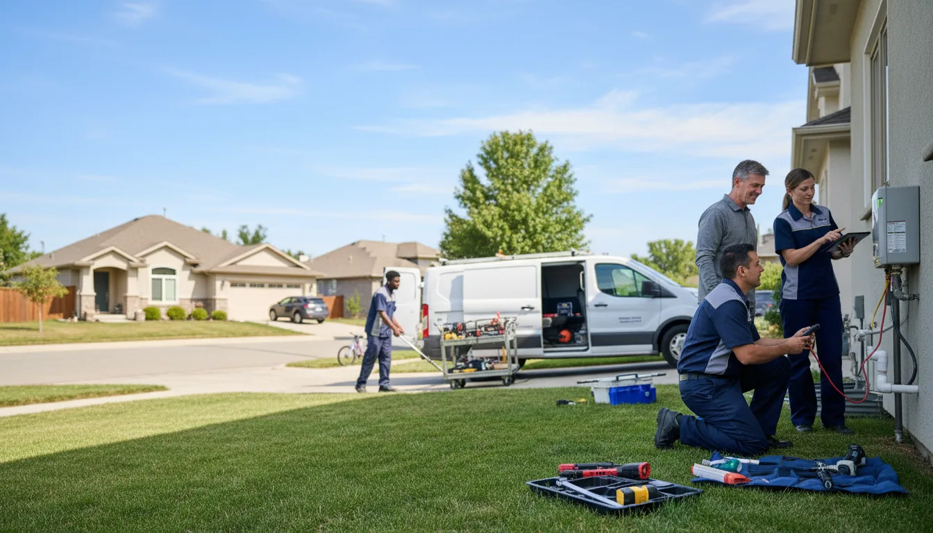 Tankless water heater service in Starford, PA
